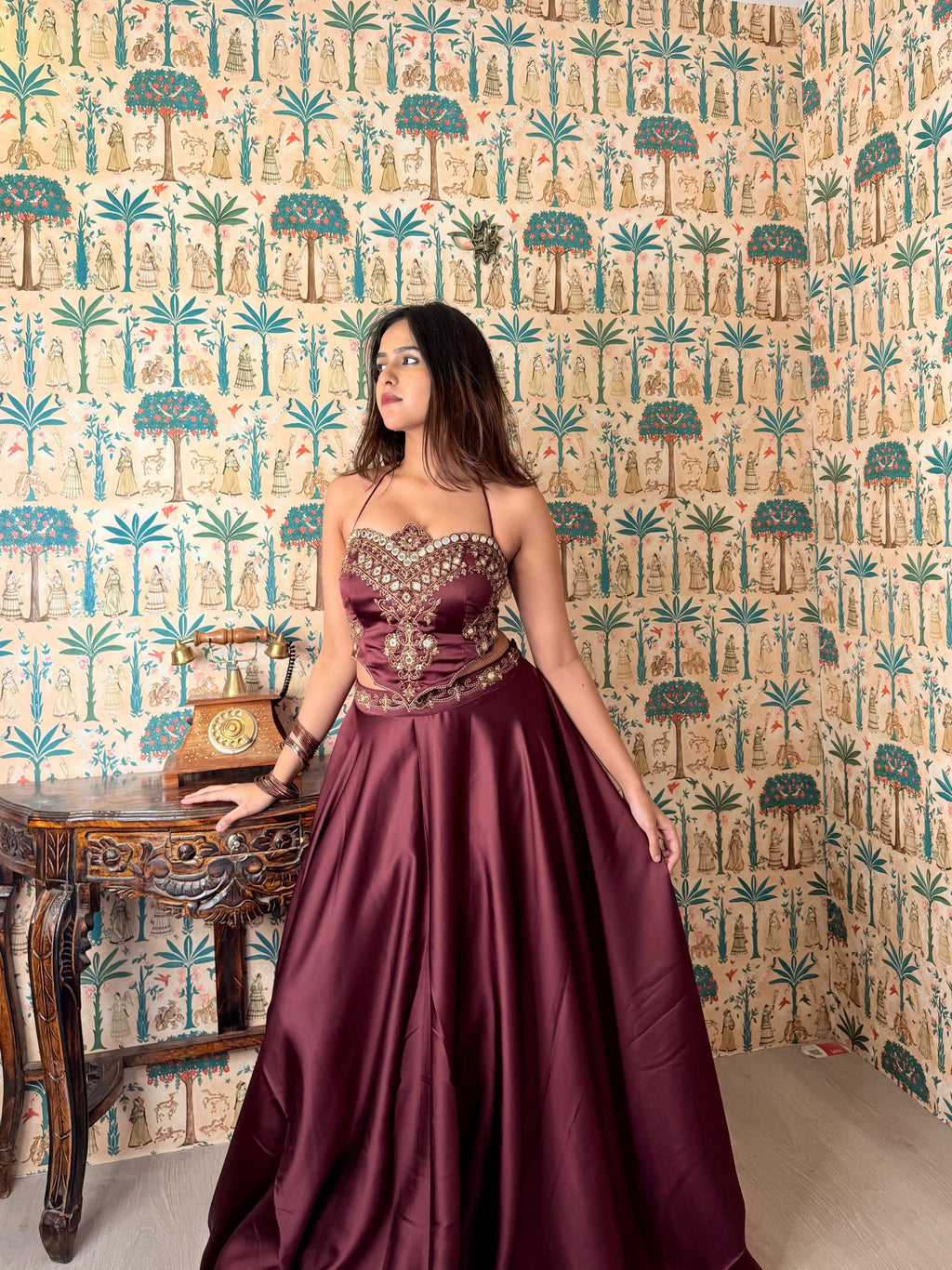 Sangria lehenga set