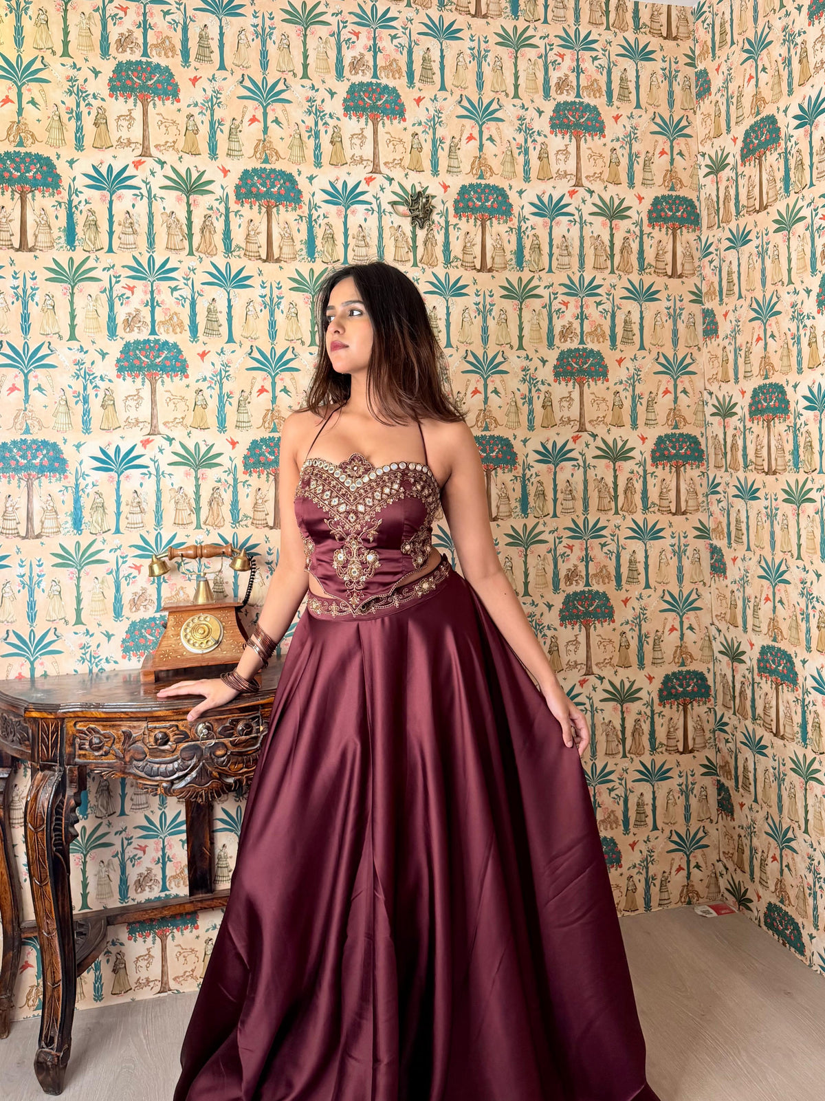 Sangria lehenga set