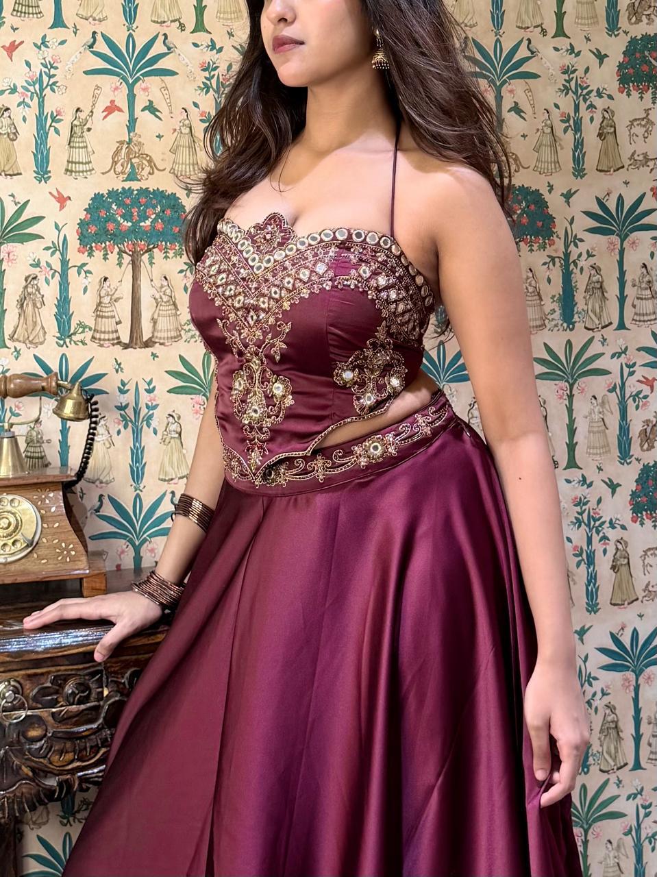 Sangria lehenga set