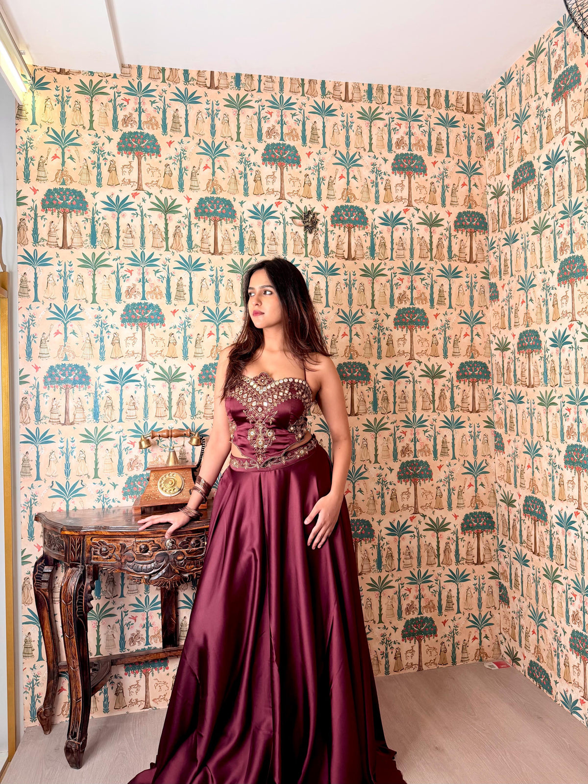 Sangria lehenga set