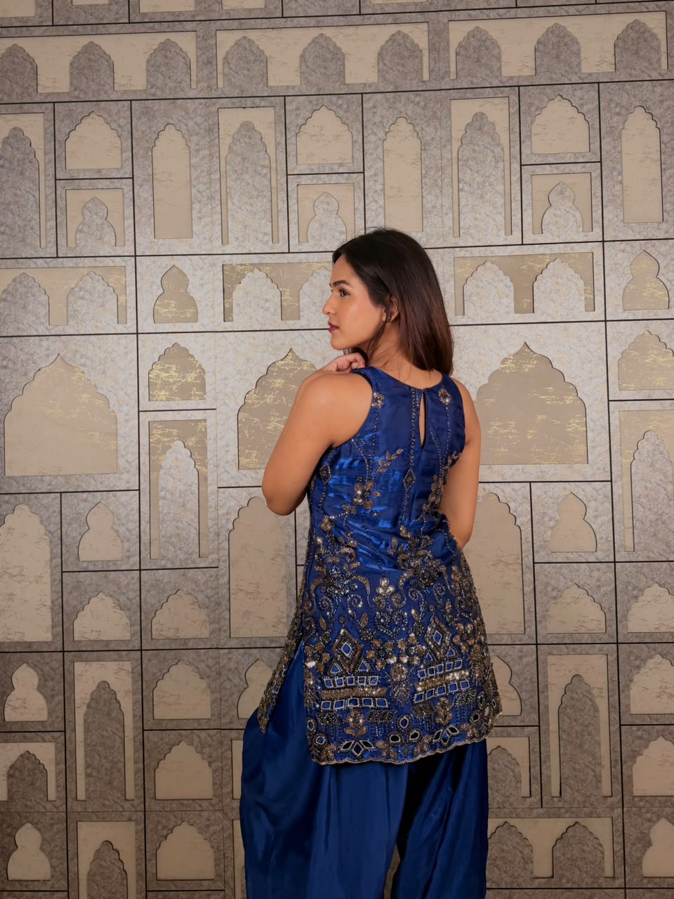 Midnight bloom farshi set